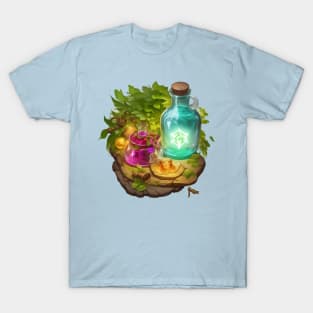 Magic Wizard Healing Potions T-Shirt